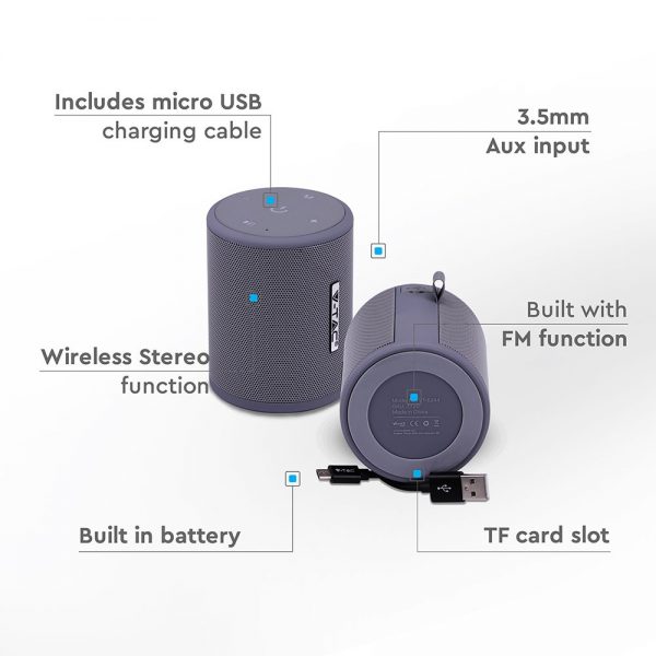 Smart portable speaker