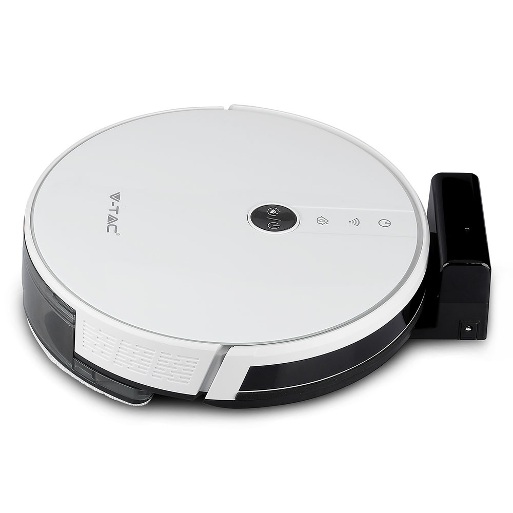 ROBOTIC VACUUM CLEANER WORKS WITH ALEXA & GOOGLE HOME (AVAILABLE IN BLACK OR WHITE)